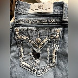 Miss Me bootcut jeans. Size 29 with a 31 inseam.